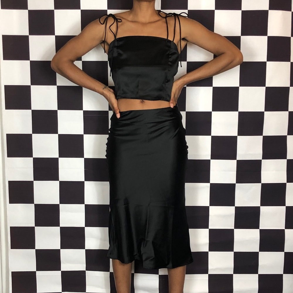 Black Crop Top
